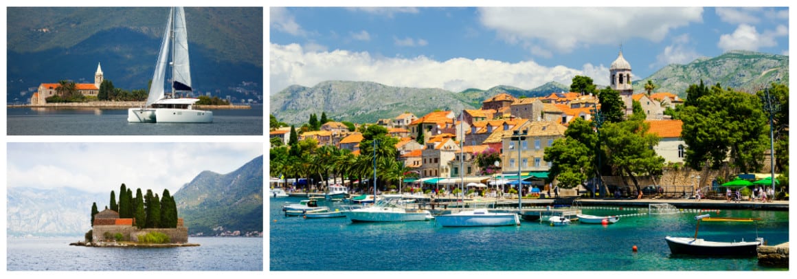 Montenegro Route 1 week flotilla sailing holiday itinerary 