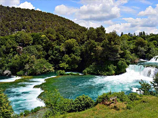 The Croatian National Park Krka - a beauty of Nature