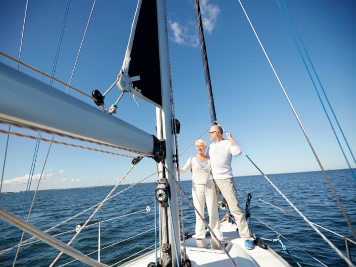 Sailing holidays for couples and friends