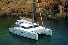 mahe location catamaran