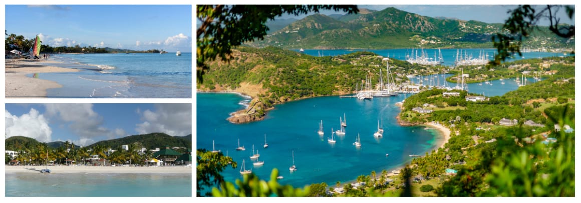 Antigua 1 week sailing holiday itinerary 
