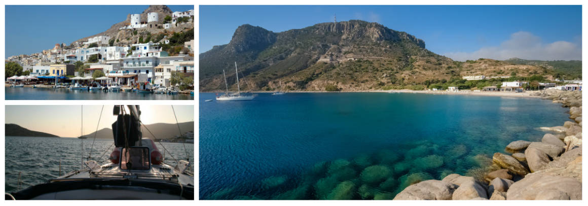Dodecanese Kalymnos Route 1 week flotilla sailing holiday itinerary