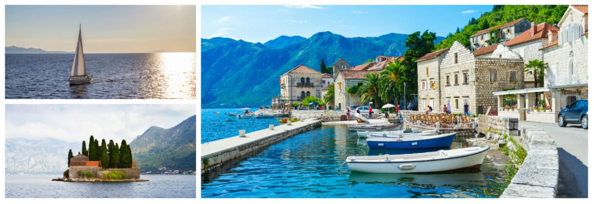 Montenegro 1 week sailing holiday itinerary 