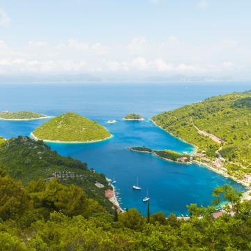 Suggested 1 week sailing itinerary from Dubrovnik