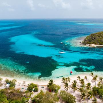 Suggested 1 week sailing itinerary from Grenada