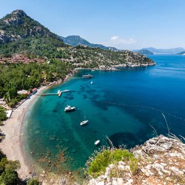 Suggested 1 week sailing itinerary from Marmaris