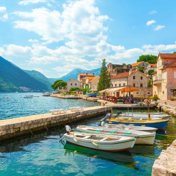 Suggested 1 week sailing itinerary from Montenegro