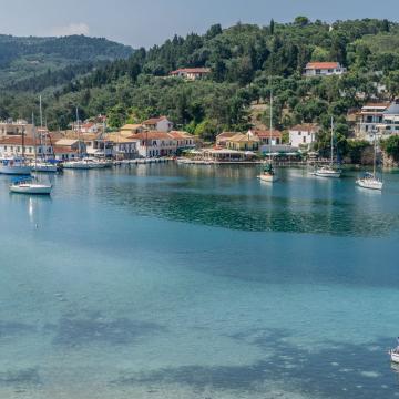 Suggested 1 week sailing itinerary from Corfu