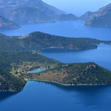 Fethiye Flotilla in Turkey - Karacaoren Route