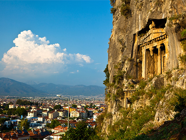 Lycian Rock Tombs - Fethiye, Turkey