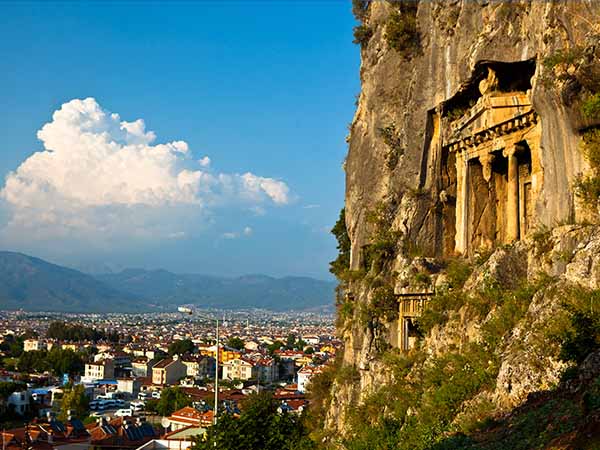 Lycian Rock Tombs - Fethiye, Turkey