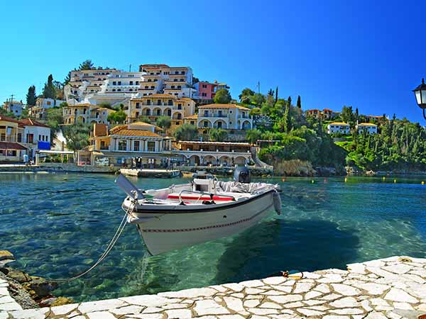 Syvota, tourist resort in Greece